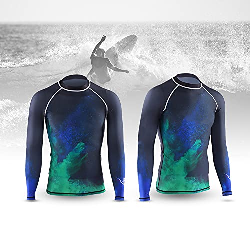 Karlak Chaqueta de Neopreno para Hombre con Protección UV, Transpirable y de Secado Rápido para Buceo y Surf, Talla Grande miniatura 1