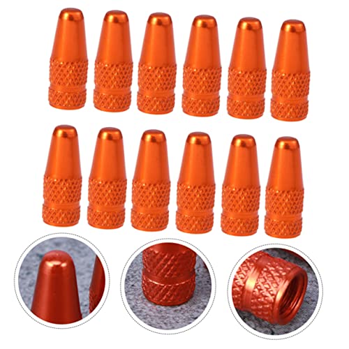UPKOCH 36pcs Tapas de Válvula de Neumático para Bicicleta Estilo Francés Anodizadas Previenen Fugas, Suciedad y Lluvia para Mayor Durabilidad Compatibles con Bicicletas y Motocicletas miniatura 6