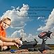 Fernbedienung 7CH 2,4 GHz mit Empfänger Funkfernbedienung Sender für RC Auto Boot Fernbedienung Funkfernbedienung Sender