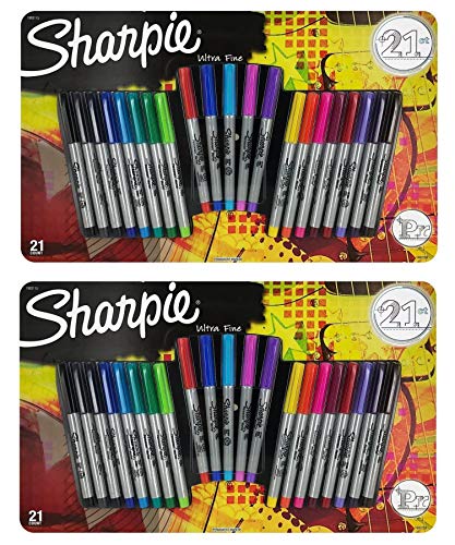 Sharpie Ultra Fine Point Permanent Marker (1982115) - 2 Pack