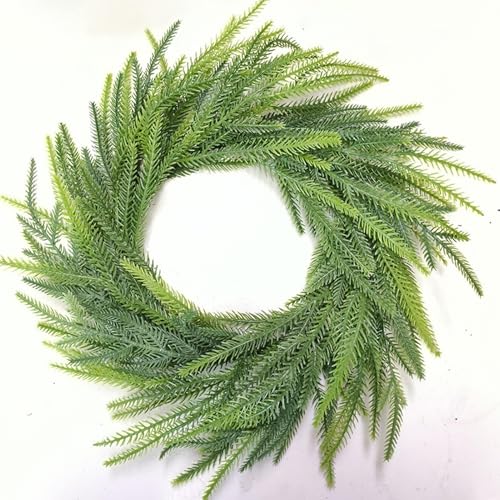 Couronne de Noël pour porte résistant aux intempéries extérieures 50cm - 4