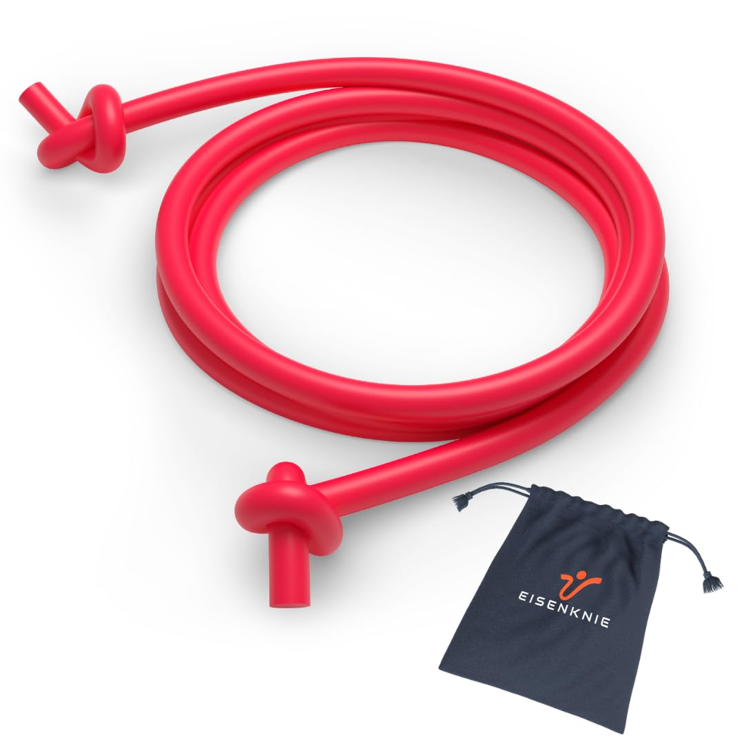 Bande de fitness 5 mètres - Bande de résistance ronde en silicone pour Ringer MMA Arts martiaux Entraînement - Différentes épaisseurs - Sans latex