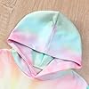 BOVOSHA Kids Hoodie For Boys Girls 3D Tie Dye Hooded Sweatshirt Teen Long Sleeve Pullover Top With Pockets (Pink, 10-12T) #5