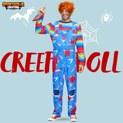 Spooktacular Creations Men Killer Doll Costume thumb #1