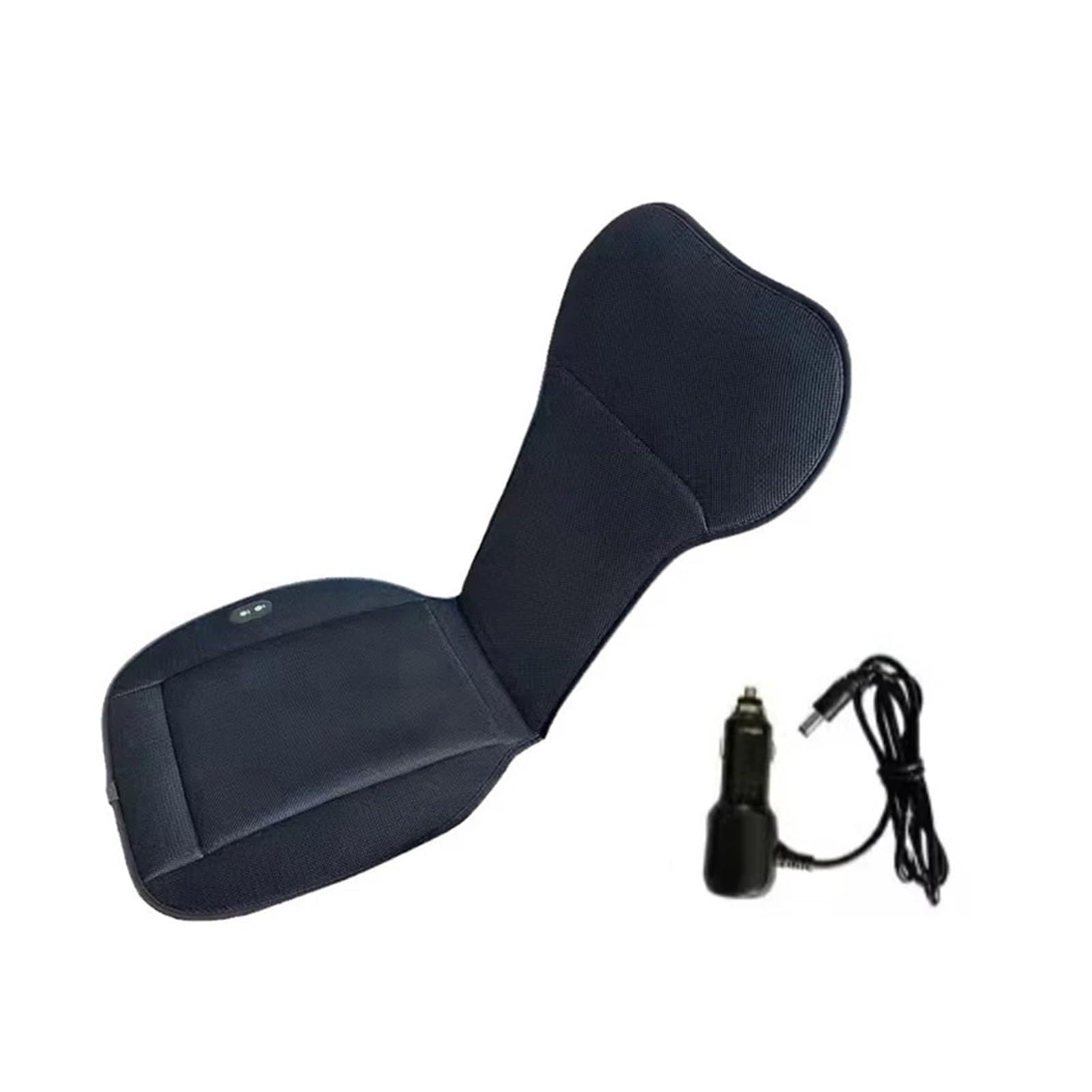 Hviyroi car seat cushion DC 12V Spacer Car Summer Cool Air Seat Cushion Fast Blowing(Black x1)
