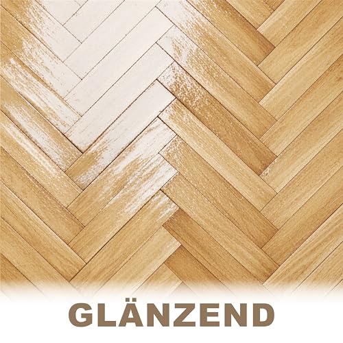 WO-WE 2k PU Klarlack Versiegelung Treppenlack Parkettlack Holzlack farblos - Glänzend 7,5kg