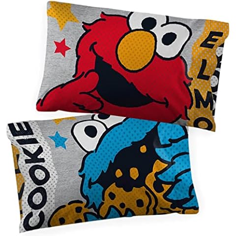 Jay Franco Sesame Street Pillowcase Set Cover