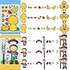 Tudomro 100 Pcs Make a Farm Animal Stickers Sheets Farm Themed Birthday Party Favors Supplies Barnyard Animal Birthday Party Supplies for Kids DIY Art and Craft Projects Class Rewards #2