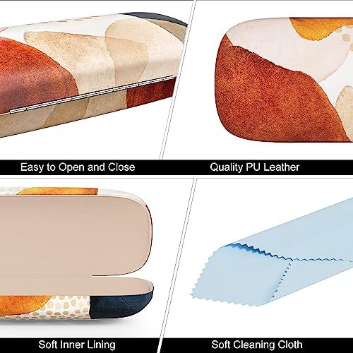 Image of Eyeglasses Case, Hard Shell Protective Case for Glasses, Unisex for Women Men