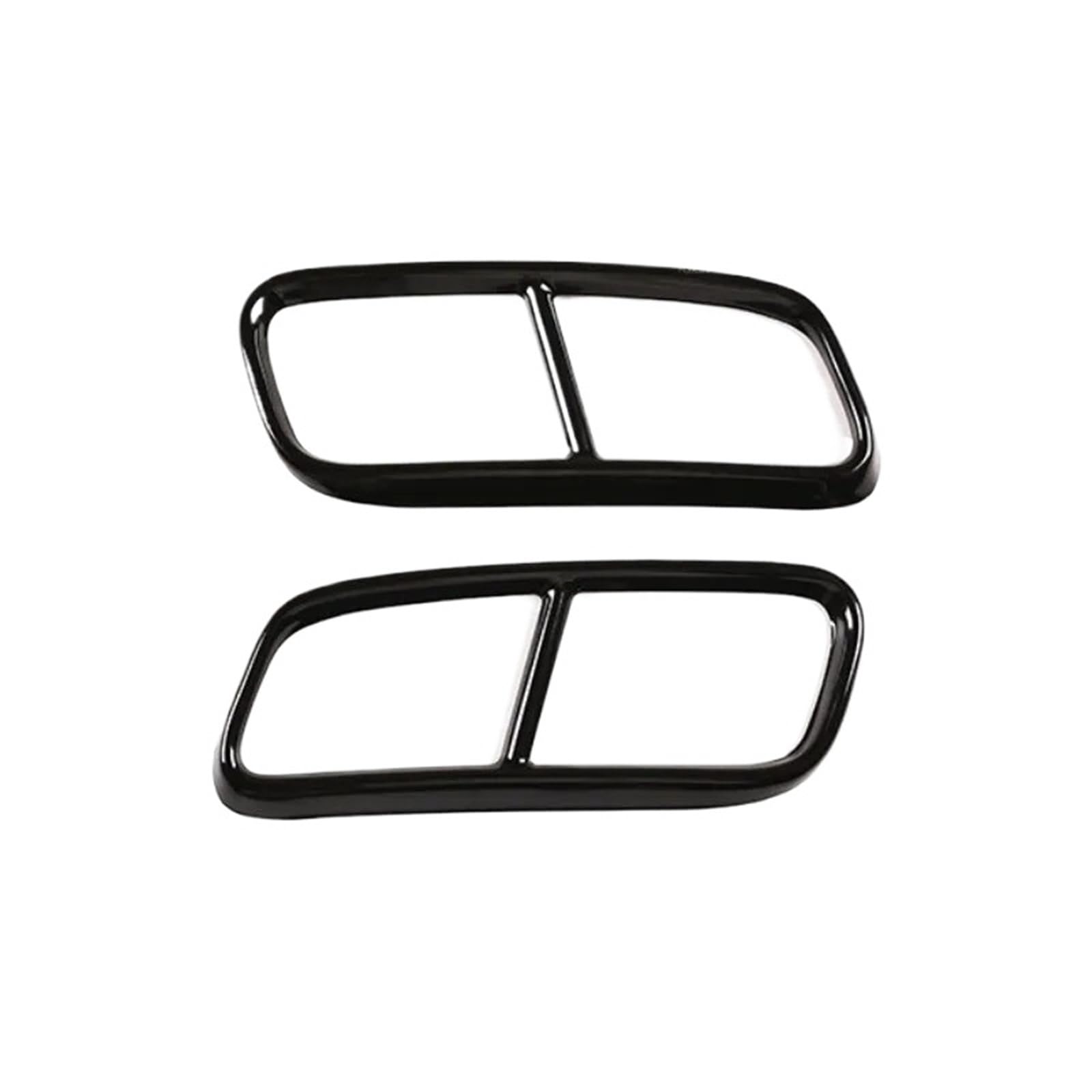 Embout d'échappement ajustement précis cache garniture noire pour Q7