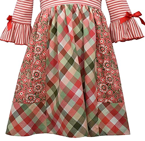 Bonnie Jean Thanksgiving Dress - Knit Pumpkin Dress for Baby, Toddler and Little Girls3