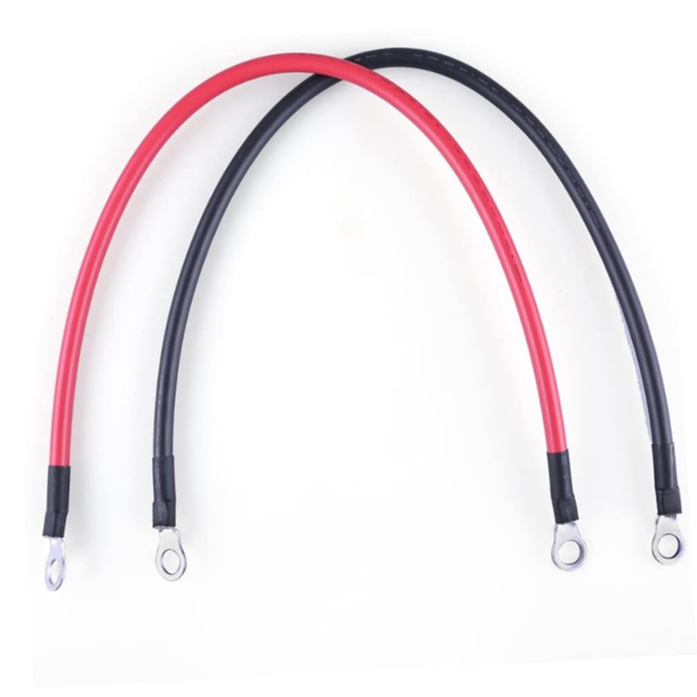 Garneck 1 Pair Gauge Automotive Battery Cable Rv Battery Cable Kit Solar Jumper