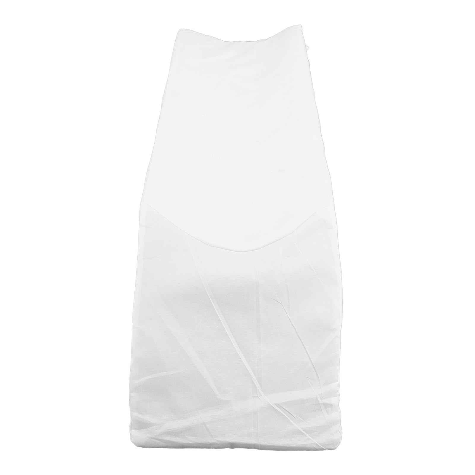 Fyearfly Almohada de elevación de piernas, ergonómica, de alta densidad, en forma de U, funda extraíble, soporte para piernas, almohada de cuña, 64x20x15cm, color blanco