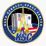 Nasa Logo - Kennedy Space Center Bumper Sticker Vinyl Decal 5'