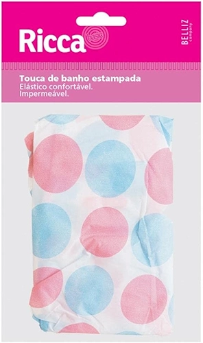 Touca para Banho Estampada, Ricca