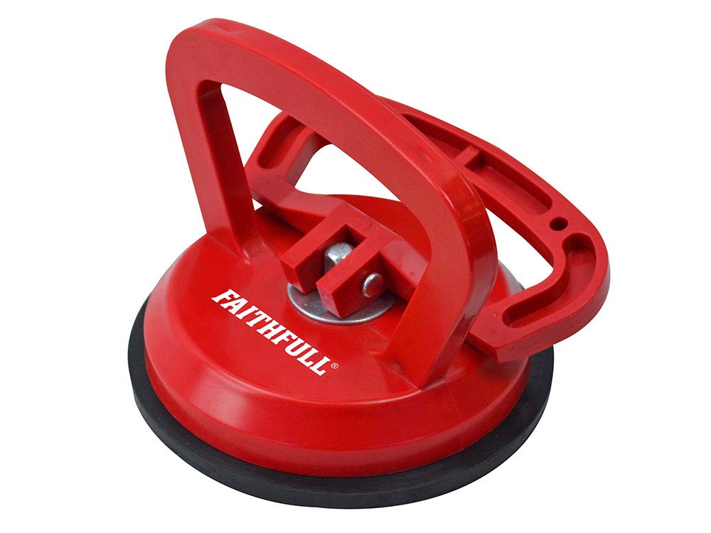 Faithfull Single Pad Suction Lifter 120mm Pad