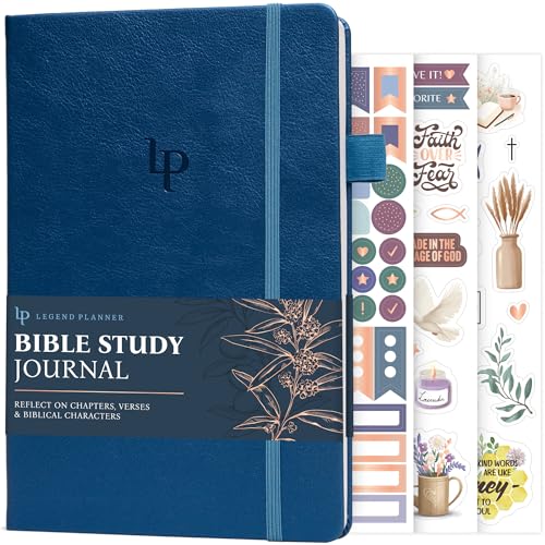 Journal d'étude biblique Bleu mystique Legend pour méditer