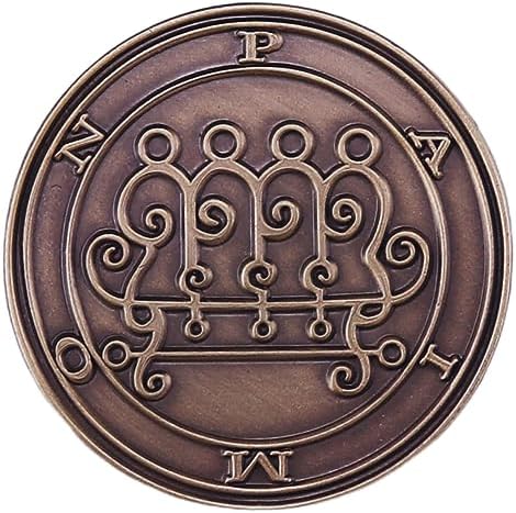 Sigil of Paimon Demon Devil King Hell Hereditary 1.1" Enamel Pin Badge image 5