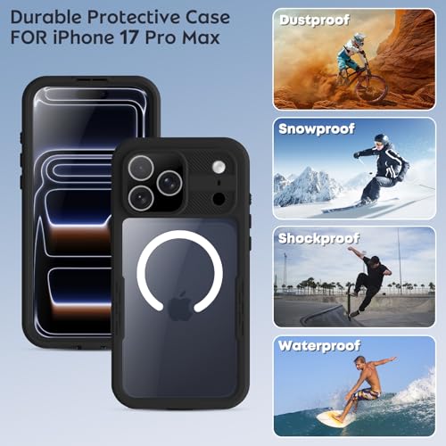 Coque étanche iPhone 17 Pro Max protection intégrale ski et plage