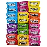 FASO SWEET Now and Later Candy Variety Pack – 24 Packs with 10 Flavors, 6 Pieces Per Pack, 144 Pieces Total – Perfect for Sharing, Parties, and Snacking
