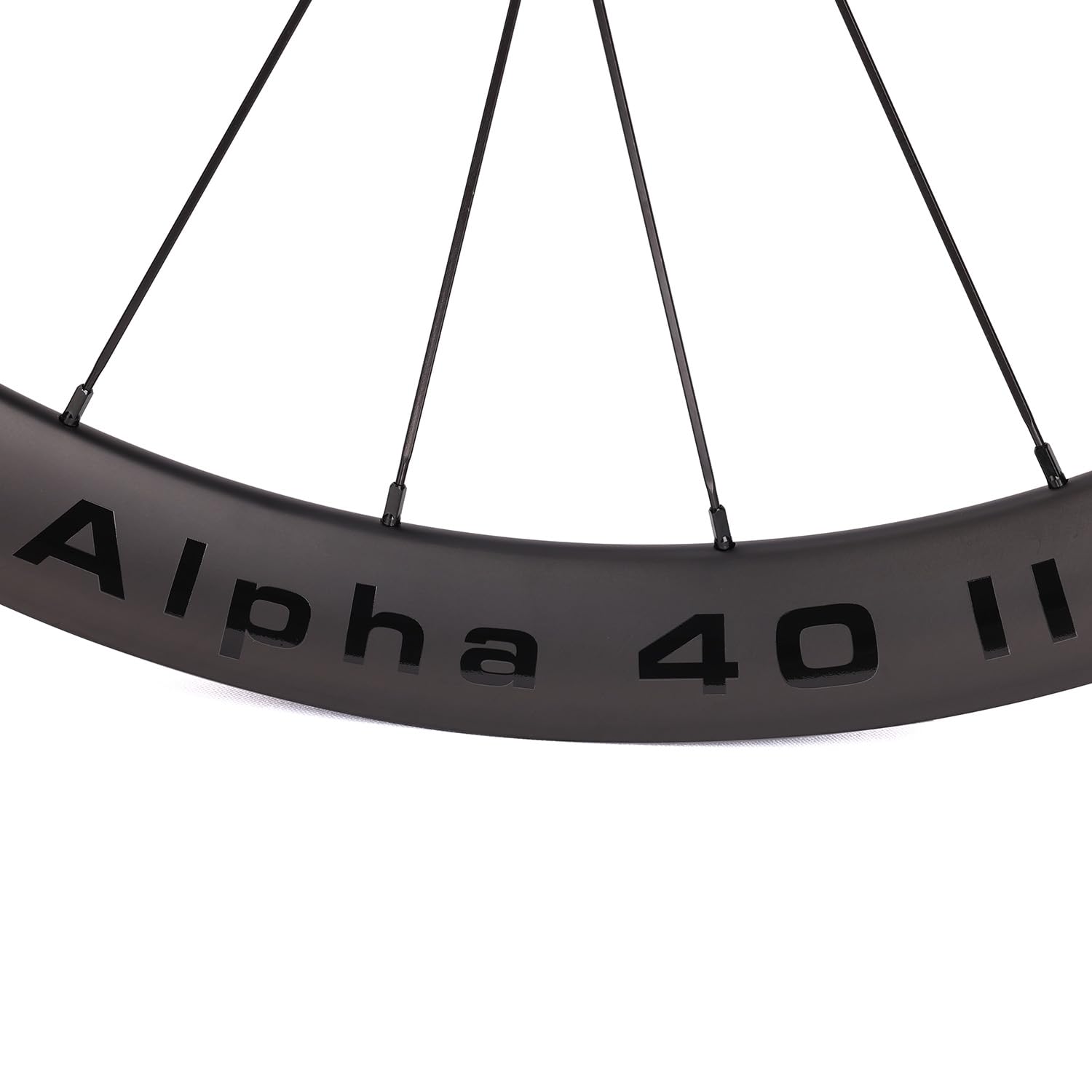 ICAN Alpha 40Ⅱ/Alpha 50Ⅱ 1390g/1460g Ruedas para bicicleta de carretera de carbono Disco 700C Center Lock Clincher Compatible Tubeless 12 x 100/12 x 142 mm