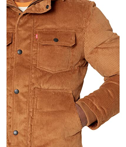 Image of Levi's Men's Performance Hooded Puffer Trucker Jacket (Regular & Big & Tall Sizes)