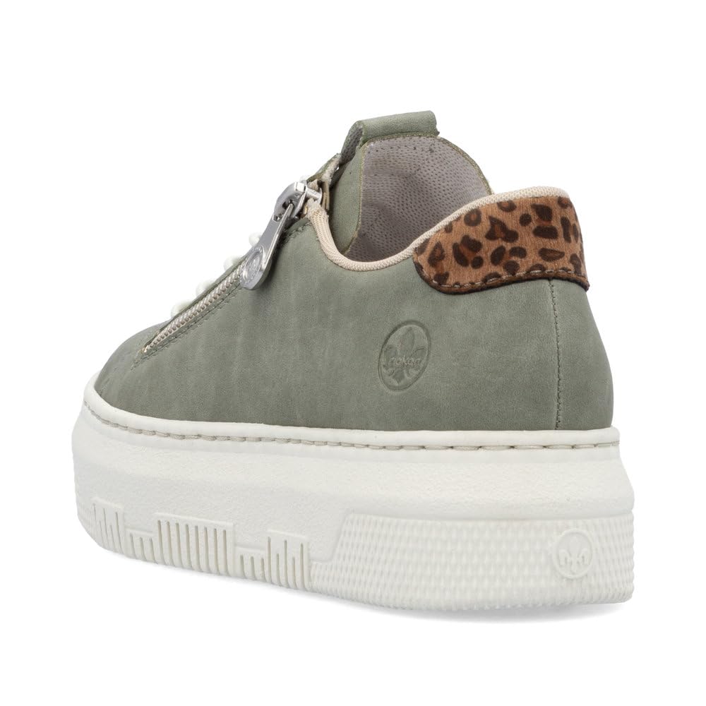 Rieker Donna Sneaker M1952, Signora Sneaker Basse,Soletta Removibile