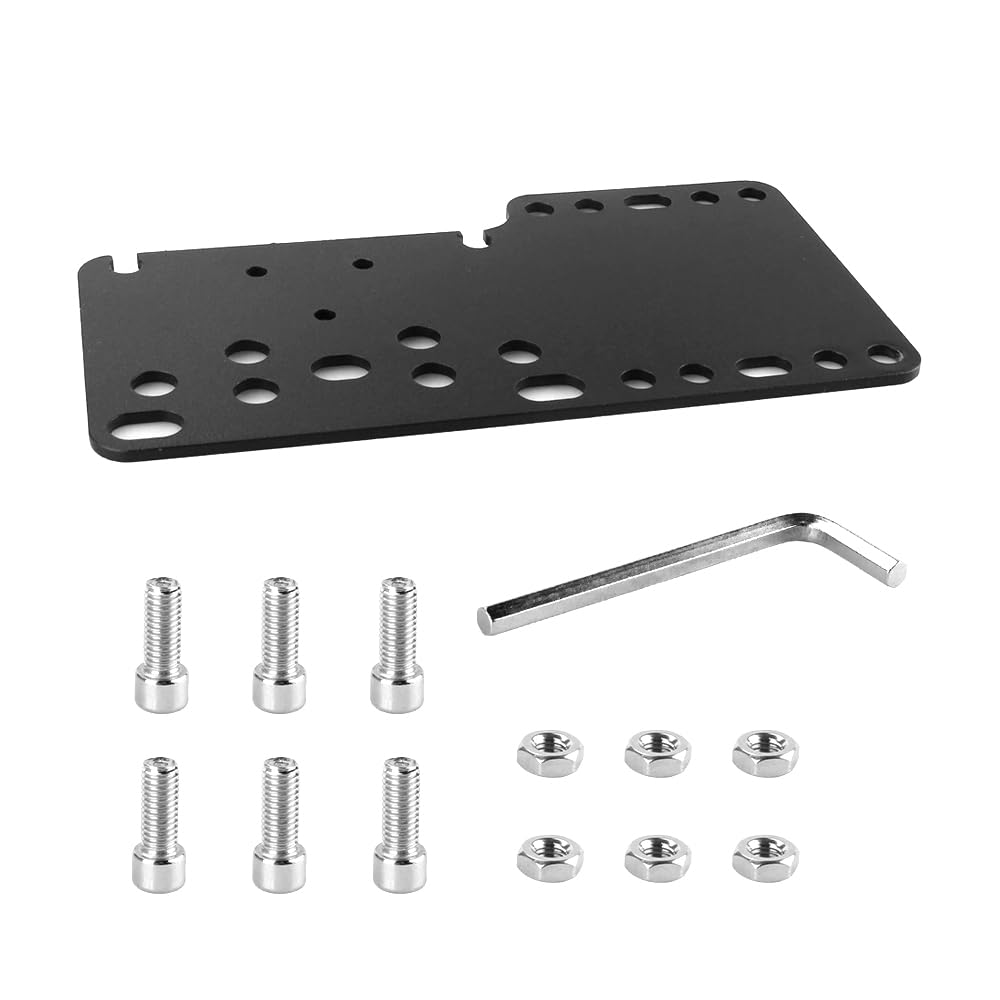 Placa de freno de mano USB para PC para juegos de carreras Logtech G27 G25 G29 T500 T300 (Negro)