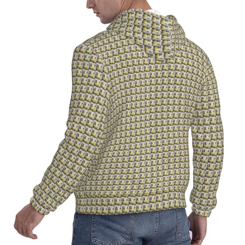 Sweat à capuche ananas coupe unisexe ample résolvant le manque de confort - 2
