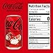 Coke Zero Sugar Cola Soda, 12 oz, 24 Pack (Package May Vary)