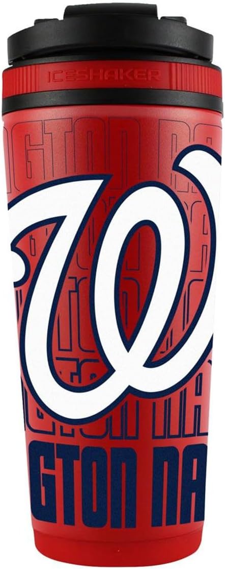 4D Stainless Steel Ice Shaker by Washington Nationals