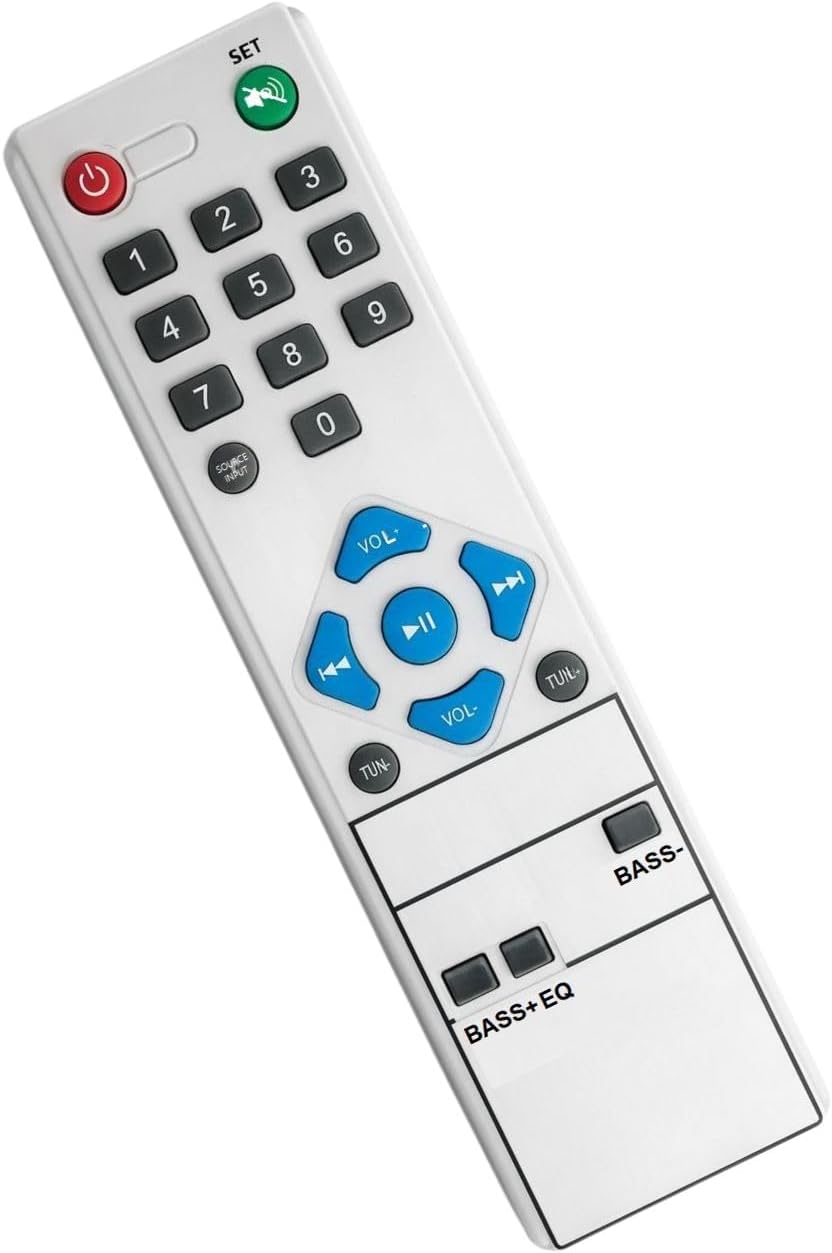 Remote Control Compatible for Philips Home Theatre Remote | Supported Model No. MMS4545B/94 & MMS6080B/94 (White)