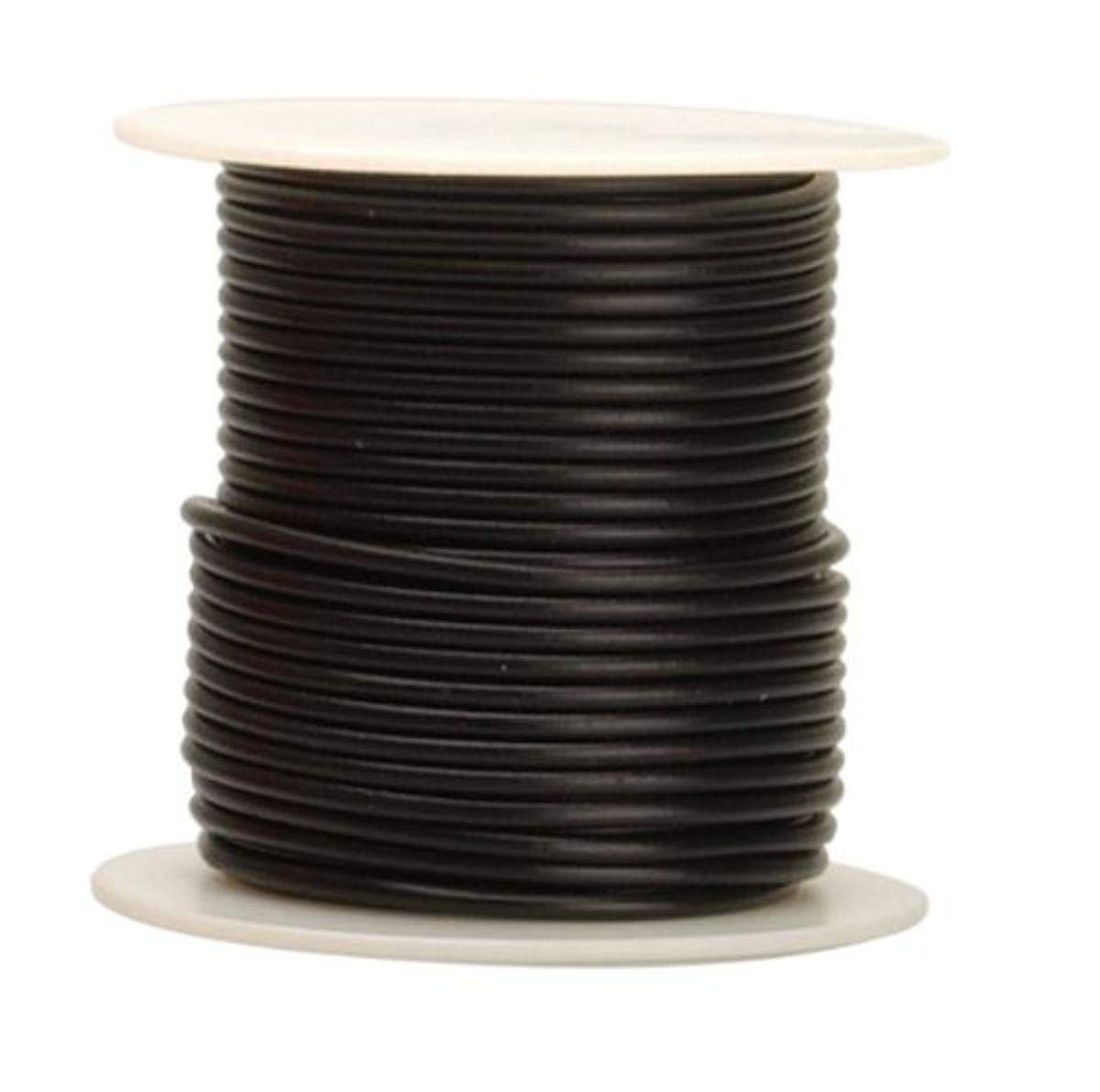 Woods Coleman Cable 18-100-11 Primary, 18-Gauge 100-Feet Bulk Spool, Black Electrical Wire