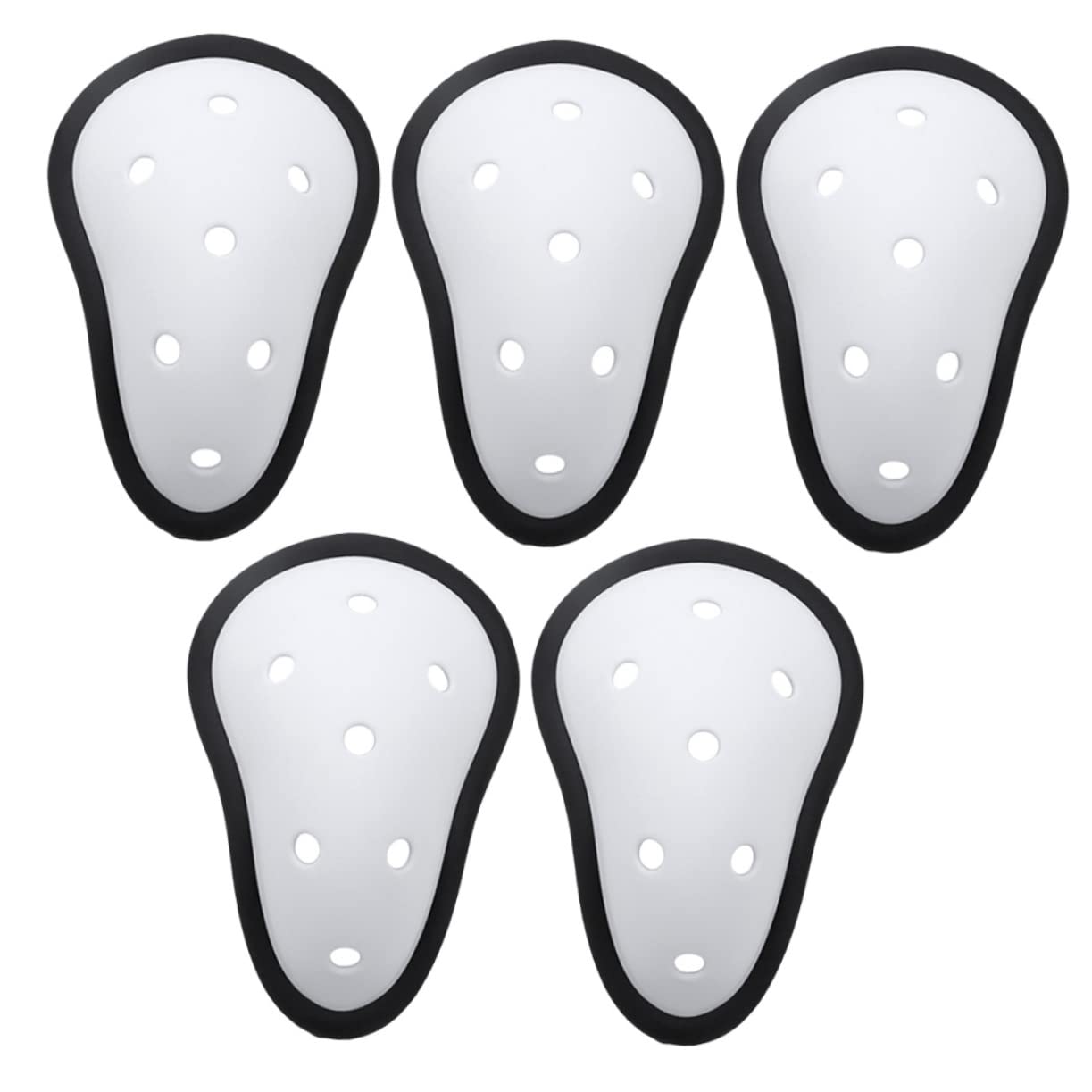 NAMOARLY Men's Crotch Protector 5pcs Sports Groin Cup Breathable Mens Cup Perfect for Sports Fitness and Swimming