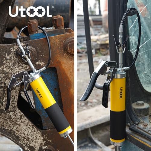 Utool MGG0501 Grease Gun, 8000 Psi Heavy Duty Pistol Grip Grease Gun Kit thumb #6