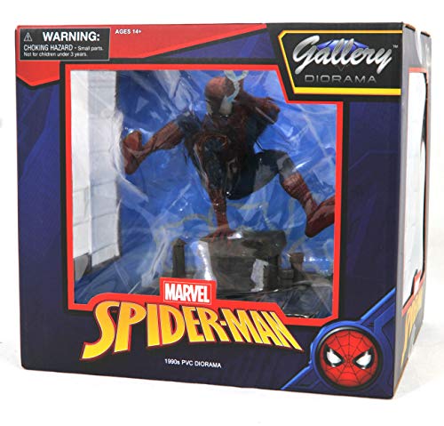 DIAMOND SELECT TOYS Marvel Gallery: Spider-Man ('90S Version) PVC Figure, Multicolor, 8 inches - Image 6