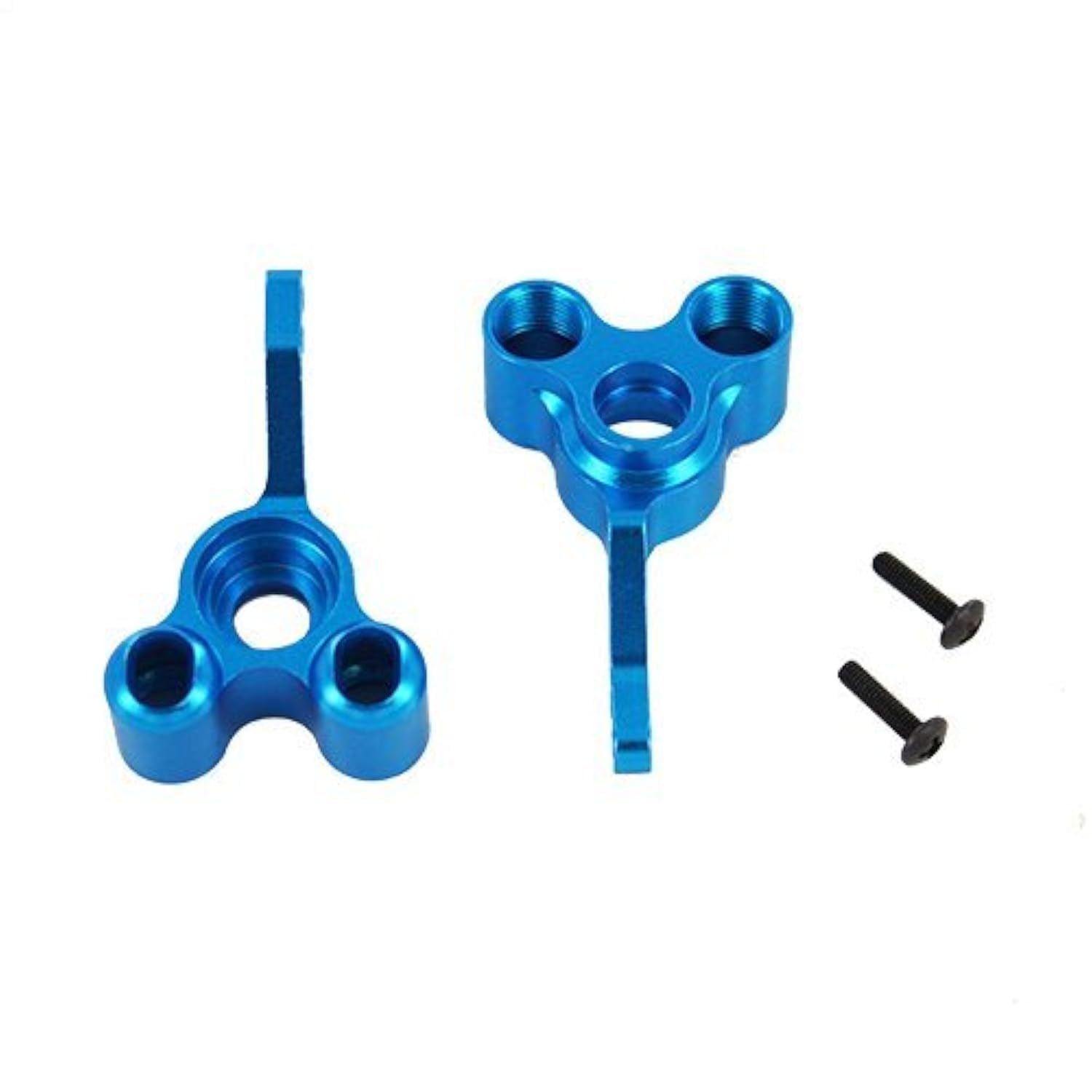 Redcat Racing Aluminum Blue Rear Hub Carrier for 122212 (2 Piece)