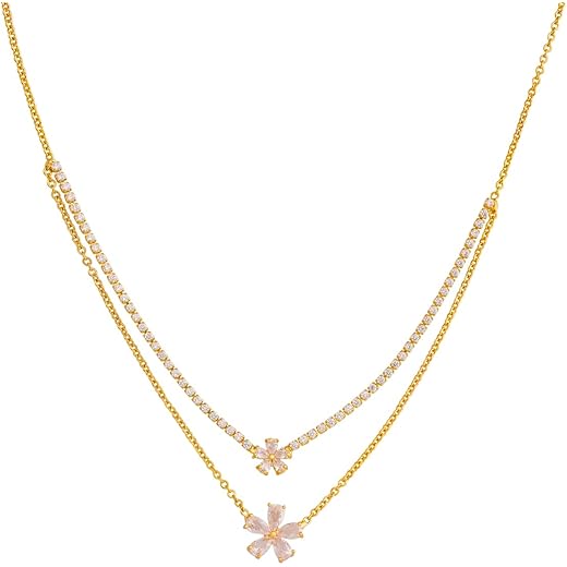 Fashion Jewellery White Gold Necklace