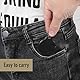 AOZUO 2 Stück Mini Lupe, 10 fache Lupen Magnifying Glass Taschenlupe Klein tragbare Faltbare Lupe Leselupe Vergrößerungsglas für Lesen Bücher Zeitungen Landkarten Schmuck Reparieren Basteln Anwenden