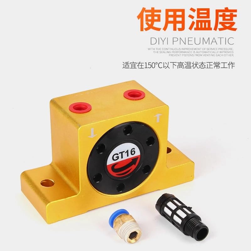 Air Turbine Pipe Pneumatic Vibration Vibrator Ball oscillator Vibrator Motor Small Vibrator gt16(GT30)