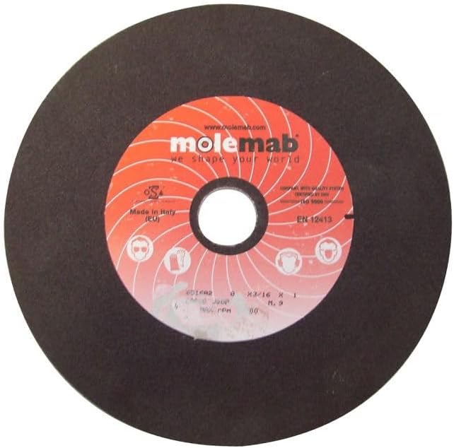 Molemab Grinding Wheel for Silvey Grinders (8" x 3/16")