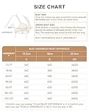 Svmer Push Up Lace Bra for Women Underwire Plus Size Comfortable Brassiere Red 46D - Image 5