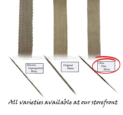 Image of JCP Heat-Resistant Header and Exhaust Pipe-Wrap Kit (Lava - Tight Weave, 1 inch Wide - 25ft)
