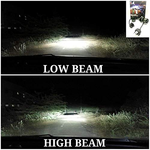 Image of AUTOBAHN LED R6 Customized CSP 12000lm 6000K Headlight Bulb for Car (White, 12V, 35W, 2 bulbs, H7)