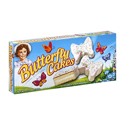 Butterfly Snack Cakes - Vanilla 4 boxes