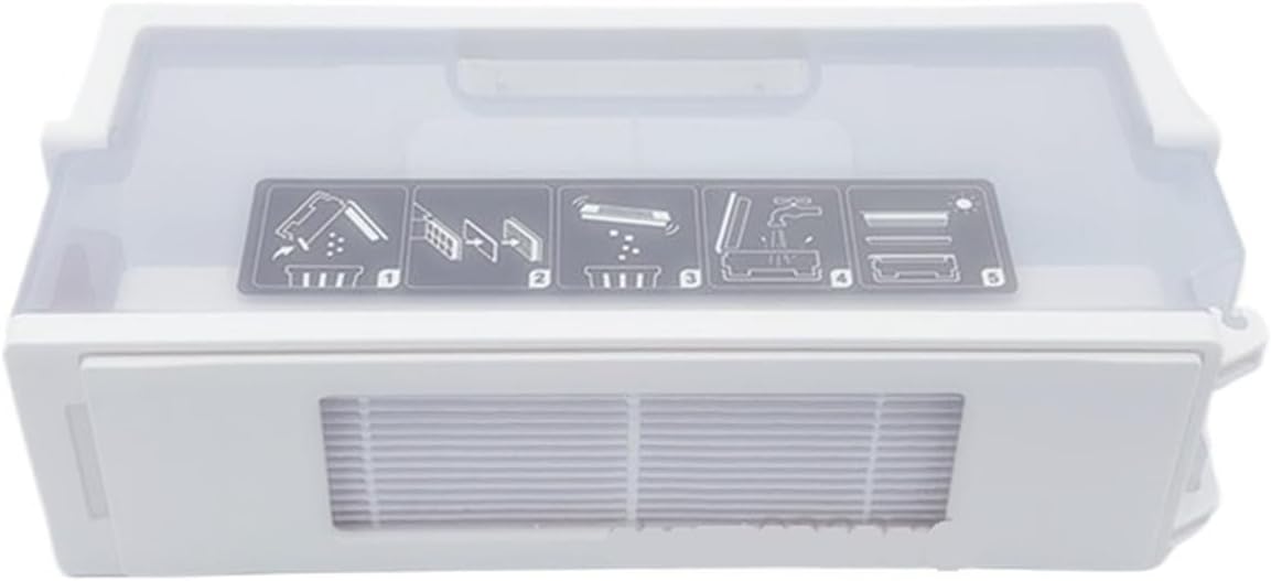 Dust Box,Compatible for DEEBOT, T9 Dirt Collection Vacuum Cleaner Robotic Spare Accessories Parts Dustbin