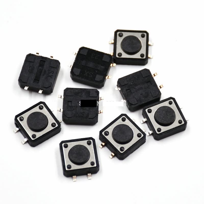 交換部品タクトスイッチ 20 個 PCB 触覚タクトプッシュボタンスイッチ