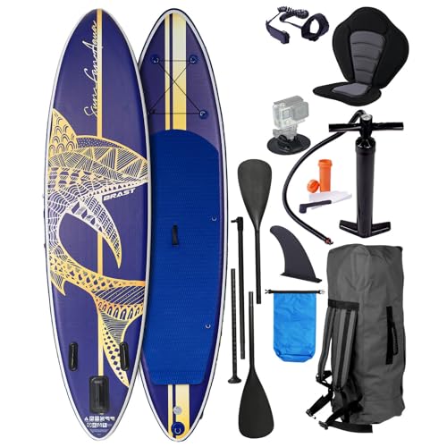 BRAST SUP Board Shark | Aufblasbares Stand up...