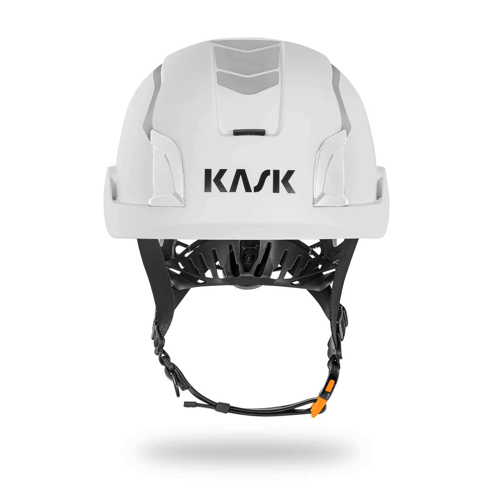 KASK Zenith X Hi-Viz - Casco de construcción fluorescente, casco de escalada, casco de trabajo, rueda giratoria, EN397, EN50365, EN12492, color: amarillo fluorescente
