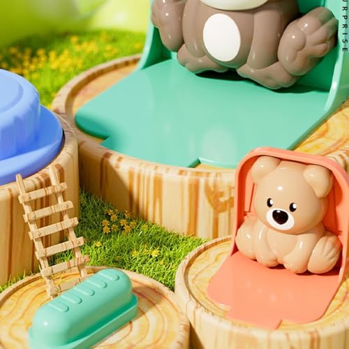 Image of BeFunky Baby Pop Up Toy- Colorful Cause and Effect Toys for Babies 9 Months Montessori Toy Toddler Infant Toys Sensory Interactive for Early Learning Development (Farm Animals)